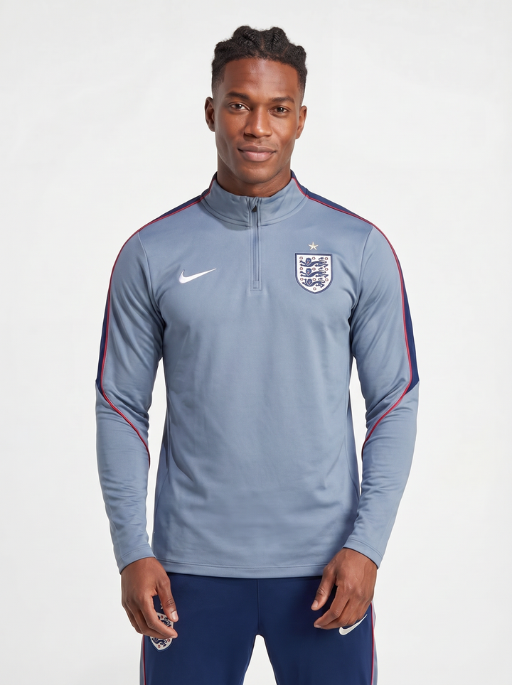 ENGLAND GREY AND NAVY TRACKSUIT