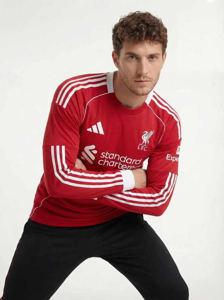 LIVERPOOL FC 2025/26 LONG SLEEVE HOME SHIRT