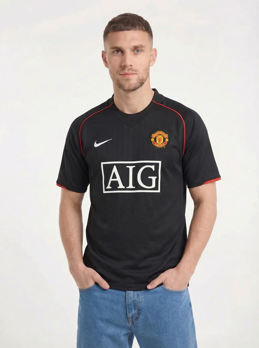 MANCHESTER UNITED 2007-08 AWAY SHIRT
