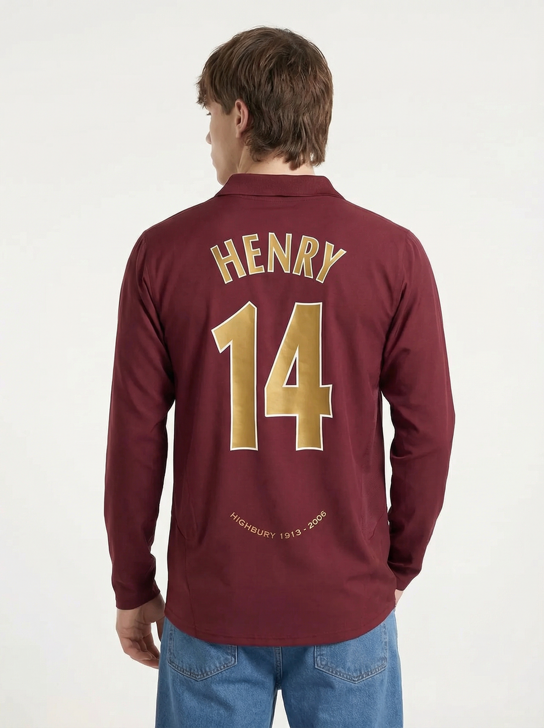 ARSENAL 2005-06 RETRO LONG SLEEVE HOME SHIRT