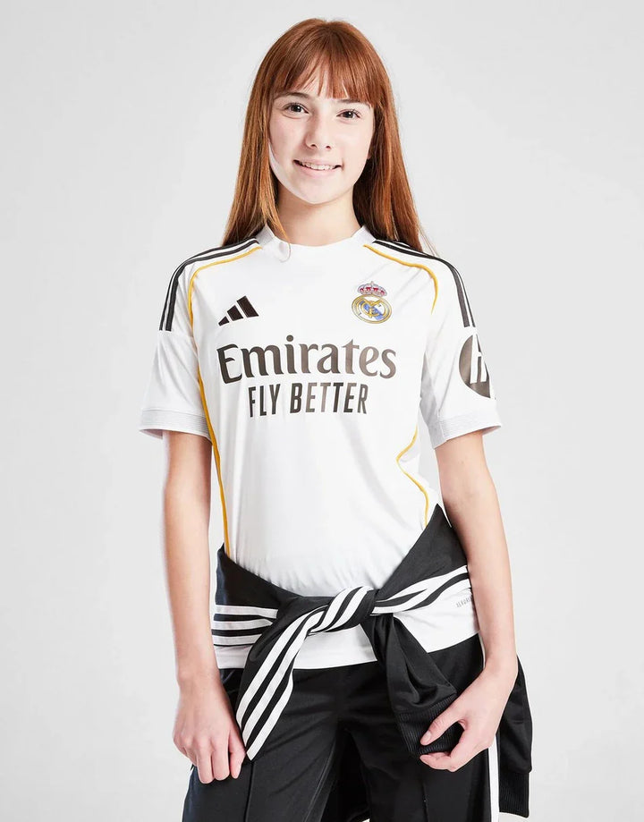 ADIDAS REAL MADRID 2025/26 HOME SHIRT JUNIOR