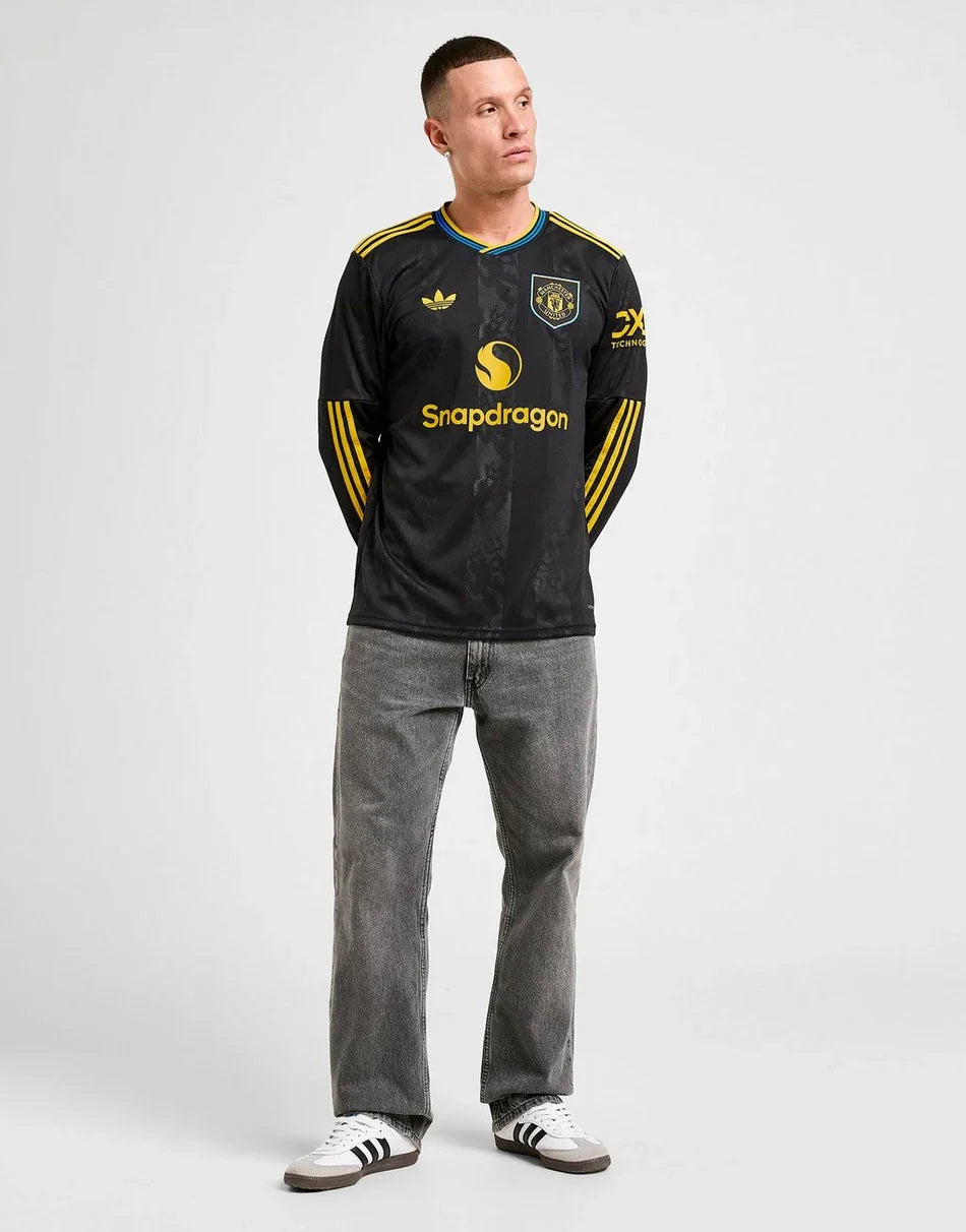 ADIDAS ORIGINALS MANCHESTER UNITED FC 25/26 LONG SLEEVE THIRD SHIRT