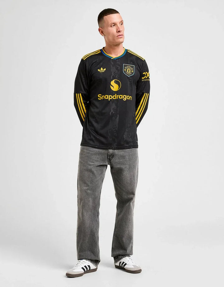 ADIDAS ORIGINALS MANCHESTER UNITED FC 25/26 LONG SLEEVE THIRD SHIRT