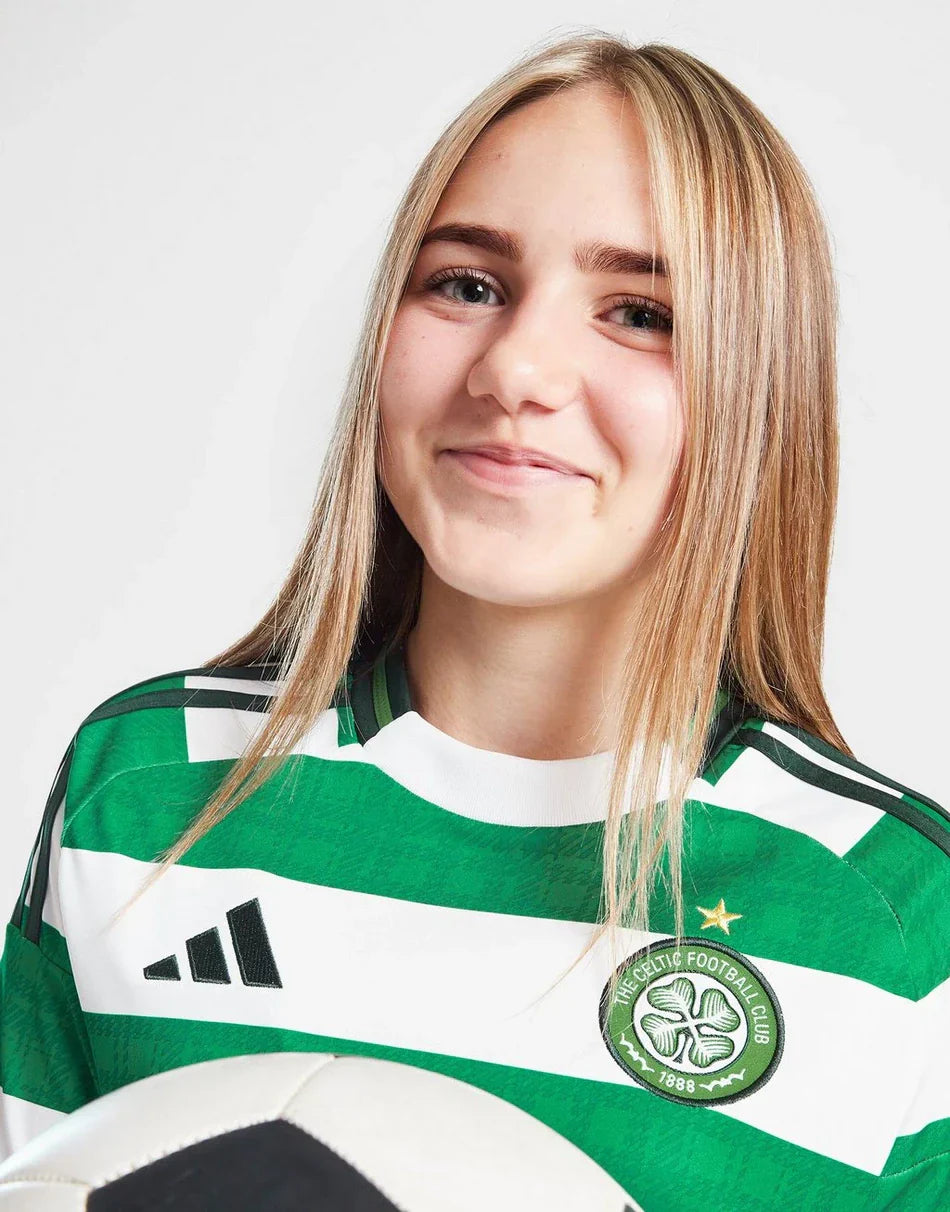 ADIDAS CELTIC 2025/26 HOME SHIRT JUNIOR